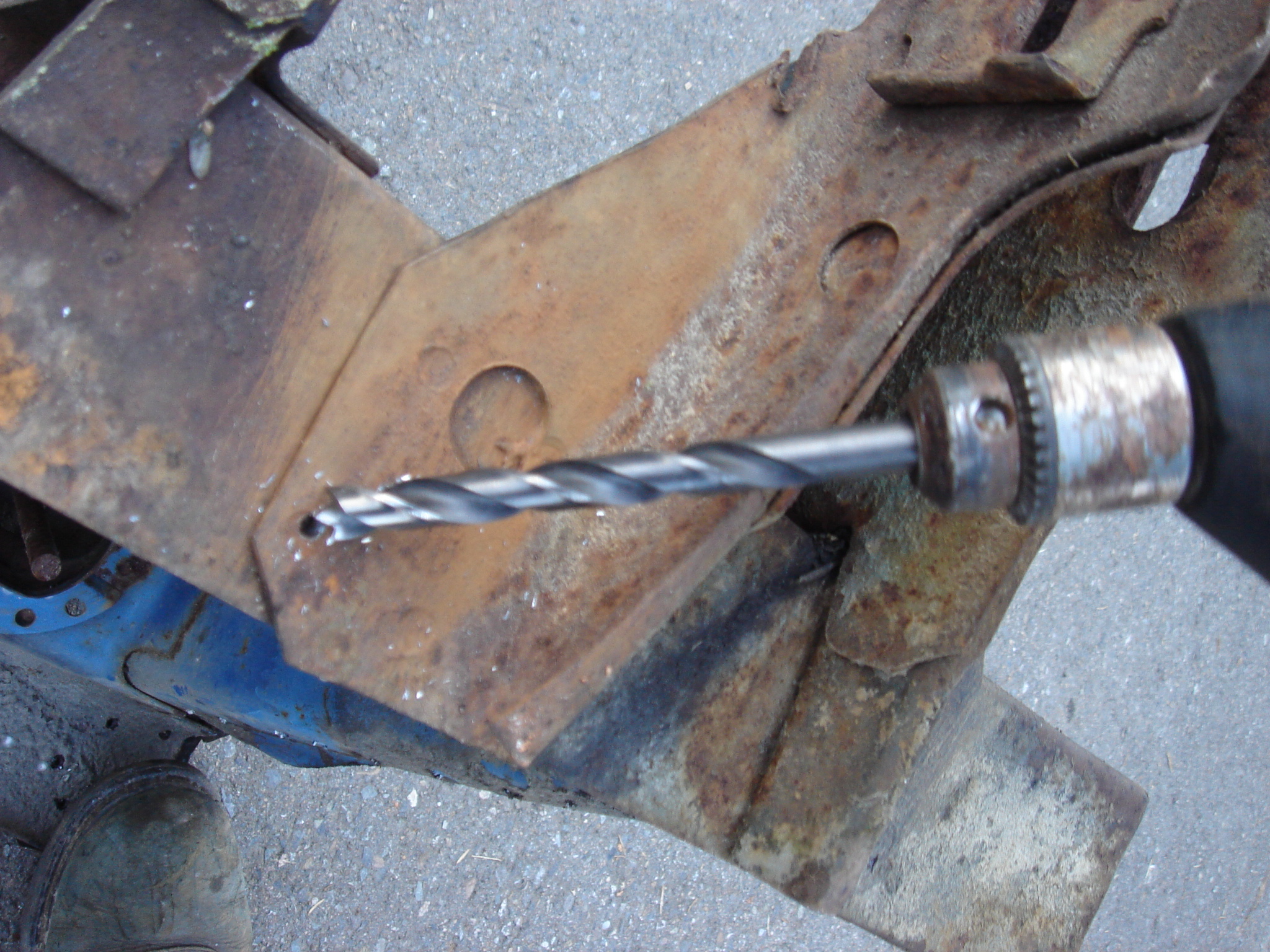 Drilling Spot Welds for a Unibody Panel Replacement FastbackStack,LLC