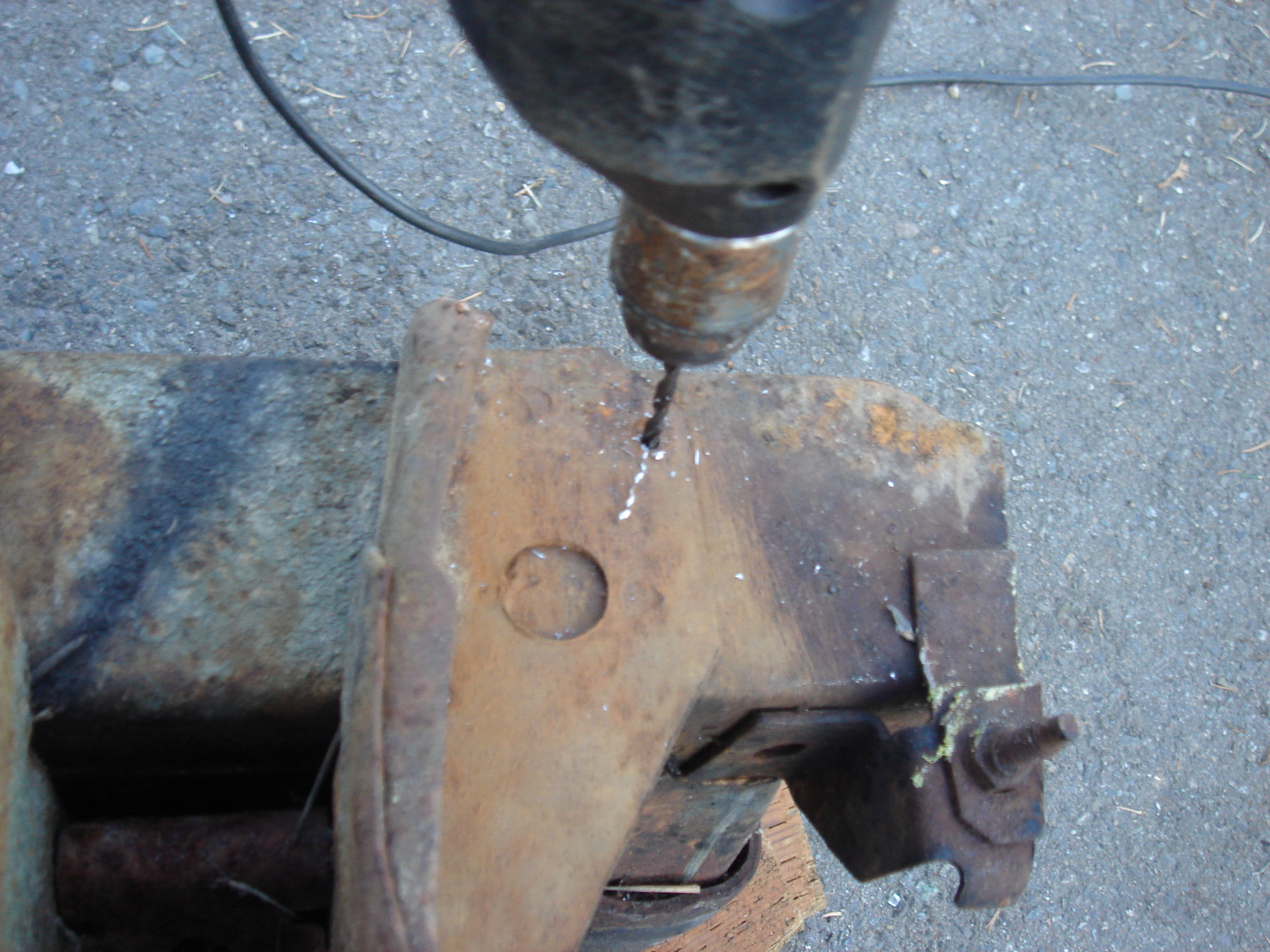 Drilling Spot Welds for a Unibody Panel Replacement FastbackStack,LLC